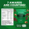 Awesome Supplements  Vegan Protein Powder  High Protein Plant-Based Powder  21,6g Protein Per Serving  Low Calorie, Low Sugar  Pea Protein, Organic Protein (1 KG, Chocolate Salted Caramel) view 2