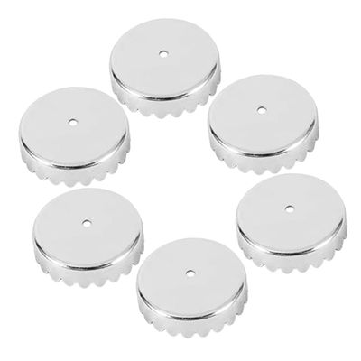 CAXUSD Soap Holder - Stainless Steel Soap Drain Rack Caps, Magnetic Soap Bar Holder, Shower Soap Holder, Soap Storage Holder, 6pcs