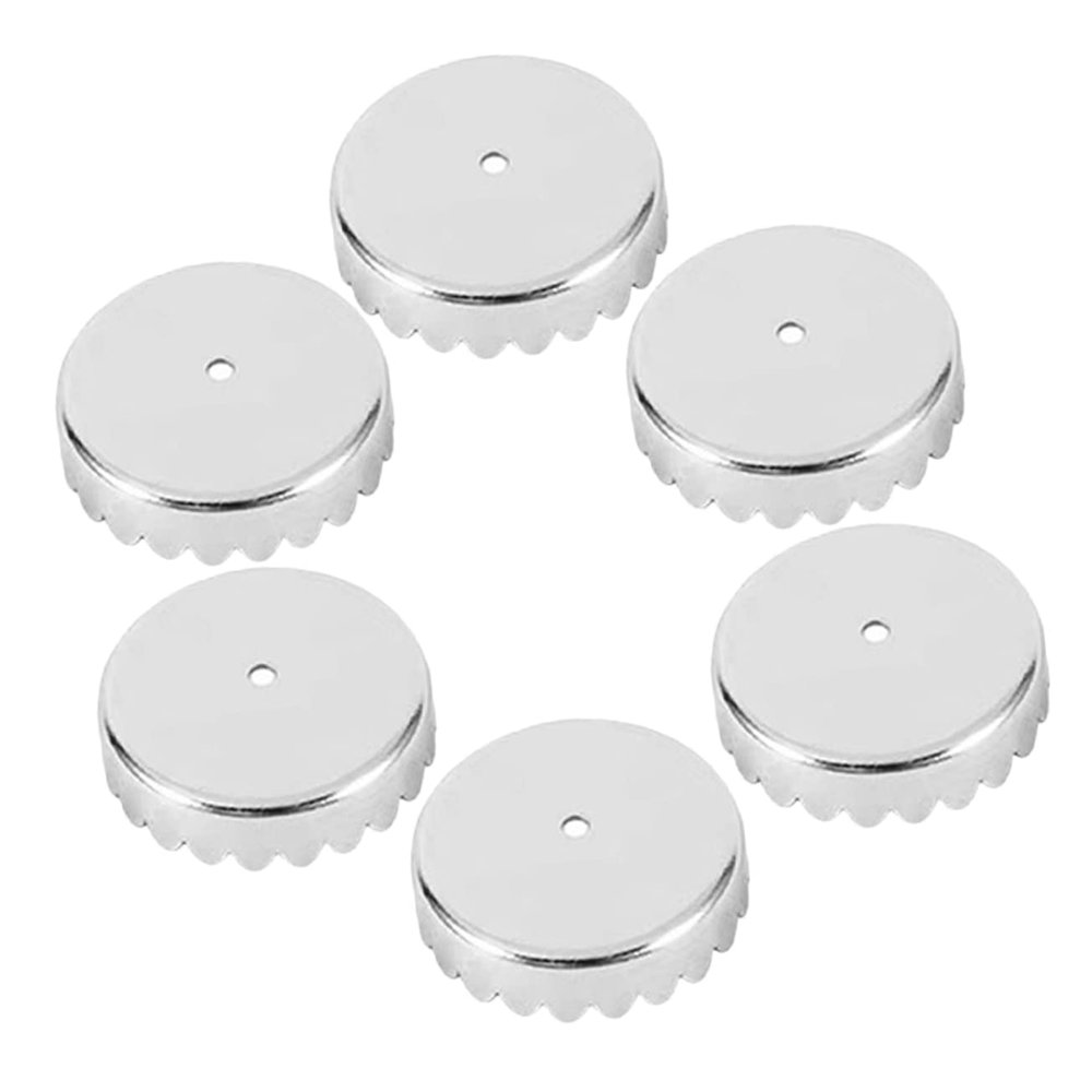 CAXUSD Soap Holder - Stainless Steel Soap Drain Rack Caps, Magnetic Soap Bar Holder, Shower Soap Holder, Soap Storage Holder, 6pcs