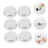 CAXUSD Soap Holder - Stainless Steel Soap Drain Rack Caps, Magnetic Soap Bar Holder, Shower Soap Holder, Soap Storage Holder, 6pcs view 3