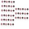Didiseaon 60pcs Creative Pirate Birthday Party Supplies Happy Birthday Topper Cupcake Toppers Dessert Decor view 1