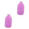 Beaupretty 2pcs Ice Face Roller for Eye Puffiness Portable Silicone Facial Massaging Roller Skin Care Tool view 1