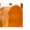 SilteD Sauna BucketPure Wood Bathtub BucketHandmade Sauna Accessories For Footbath TubsFoot Relaxing Bath Barrel (Color : B) Present view 4