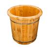 Foot Barrel,Massage Wood Bath Bucket,Handmade,footbaths Smooth Surface,Bathroom Accessories Present view 1