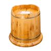 Foot Barrel,Massage Wood Bath Bucket,Handmade,footbaths Smooth Surface,Bathroom Accessories Present view 2