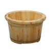 Foot Barrel,Massage Wood Bath Bucket,Handmade,footbaths Smooth Surface,Bathroom Accessories Present view 1