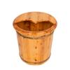 SilteD Sauna BucketPure Wood Bathtub BucketHandmade Sauna Accessories For Footbath TubsFoot Relaxing Bath Barrel Present view 1