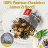 Premium Dandelion Root & Leaf Tea,100 Tea Bags/7.06Oz,for Liver Detox,100% Natural & No Additives. view 2