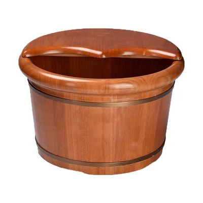 Foot Barrel,Massage Wood Bath Bucket,Handmade,footbaths Smooth Surface,Bathroom Accessories Present