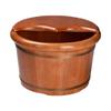 Foot Barrel,Massage Wood Bath Bucket,Handmade,footbaths Smooth Surface,Bathroom Accessories Present view 1