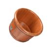 Foot Barrel,Massage Wood Bath Bucket,Handmade,footbaths Smooth Surface,Bathroom Accessories Present view 3