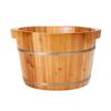 Foot Barrel,Massage Wood Bath Bucket,Handmade,footbaths Smooth Surface,Bathroom Accessories Present view 1