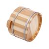 SilteD Sauna BucketPure Wood Bathtub BucketHandmade Sauna Accessories For Footbath TubsFoot Relaxing Bath Barrel Present view 4