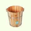SilteD Sauna BucketPure Wood Bathtub BucketHandmade Sauna Accessories For Footbath TubsFoot Relaxing Bath Barrel Present view 3