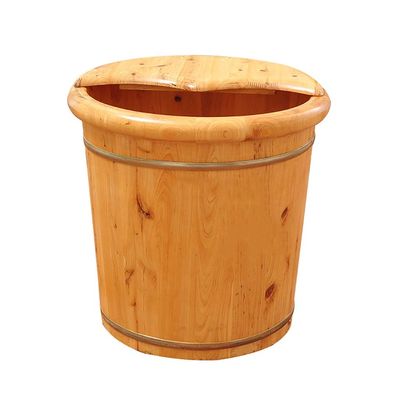Foot Barrel,Massage Wood Bath Bucket,Handmade,footbaths Smooth Surface,Bathroom Accessories Present