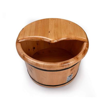 Foot Barrel,Massage Wood Bath Bucket,Handmade,footbaths Smooth Surface,Bathroom Accessories Present