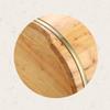 Foot Barrel,Massage Wood Bath Bucket,Handmade,footbaths Smooth Surface,Bathroom Accessories (Color : B) Present view 2