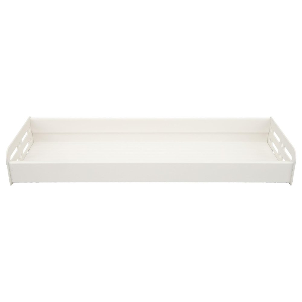DAUZ Shower Shelves, Spice Rack Organizer, Detachable Aluminum Wall Mount Space for Kitchen (White)