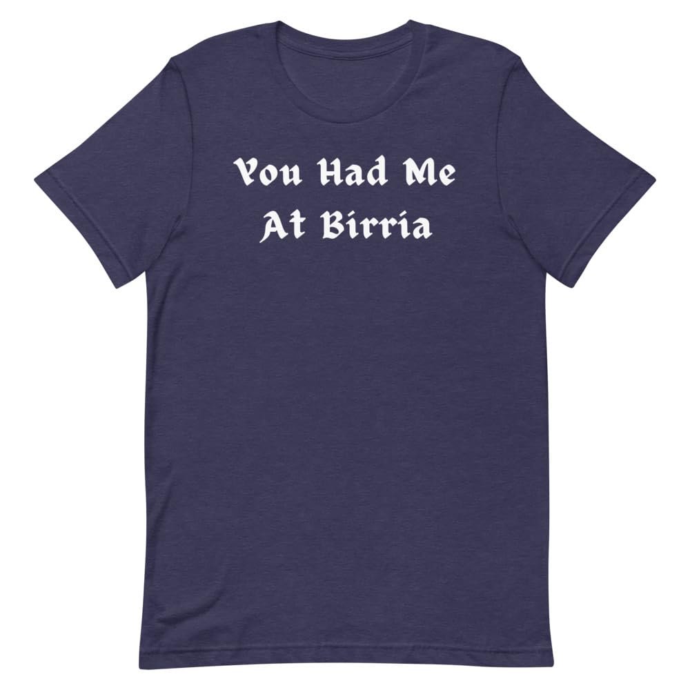 Teegarb Letter Blanket Humorous Birria Hispanic Tortilla Tacos Nachos Enthusiast Novelty Mexico 2, Heather Midnight Navy, M