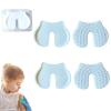 Ukisisi Plastic Shooting for Pain Relief, Reusable Child and Adult Shooting Aid Block with Storage Box, Lightweight To Relieve Pain Caused By Injection-4pcs||Blanco view 1