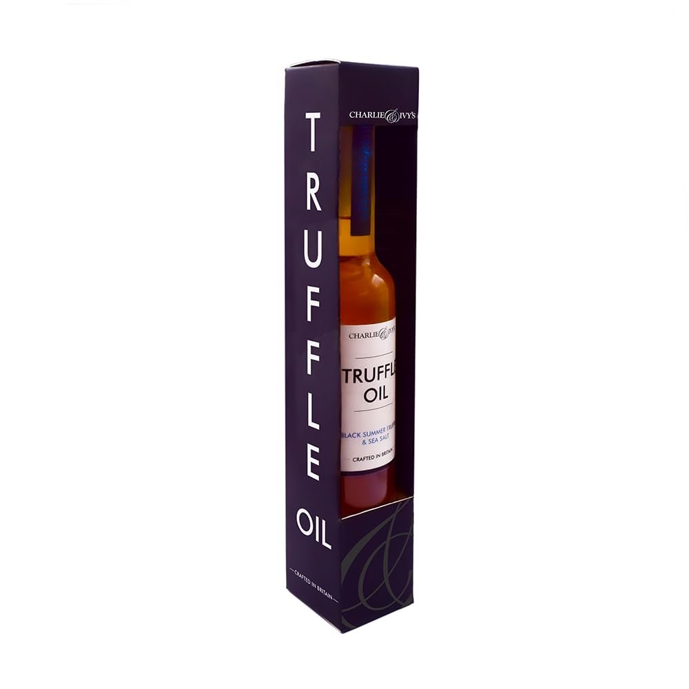 Charlie & Ivy's Truffle Oil 200ml - Great for enjoying over pasta, pizza and risotto or drizzle over homemade bruschetta