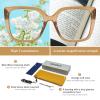 DOOViC Womens Reading Glasses 3.0 Blue Light Blocking Square Brown Oversized Large Frame Readers for Ladies view 4