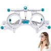 Adjustable Optical Optic Trial Lens Frame Eye Test Glasses Optometry Optician Easily Changeable Cylinder Axis Fully Adjustable Temple Length and Nose Rest,FullRim view 1