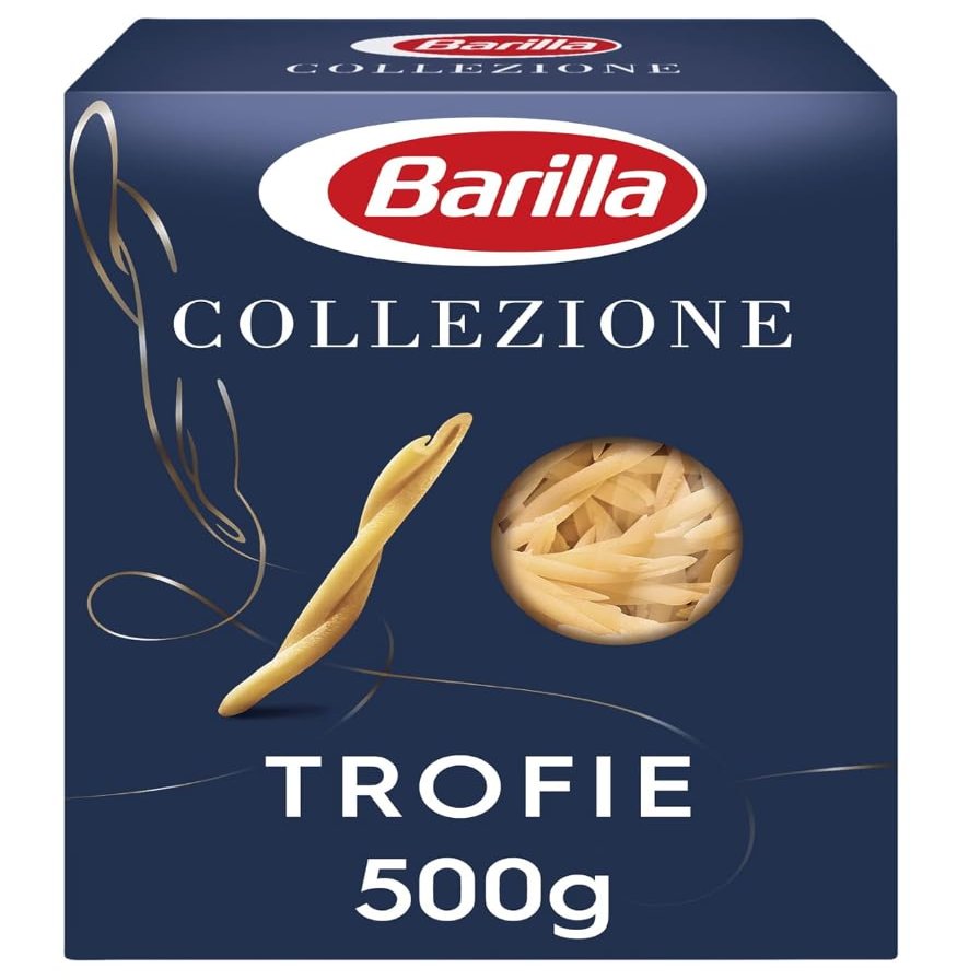 Barilla Collezione pasta Trofie Liguri 500g - Pack of 3