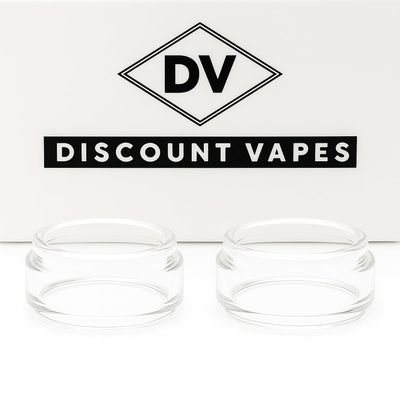 2-Pack Bubble Glass Compatible with SMOK TFV-Mini V2 Tank (TFV8 Baby V2)