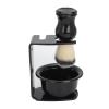 Beard Cleaning Brush, Drying Holder Portable Handle Pocket Beard Care Kit Compact Size Healthy and Safe for Home and Travel Use view 3
