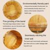SilteD Wooden Foot Basin,Solid Wood Foot Tub, Pedicure Bowl Spa Massage Pedicure Barrels Household Foot Bath Barrelmassager Present view 2