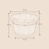 SilteD Wooden Foot Basin,Solid Wood Foot Tub, Pedicure Bowl Spa Massage Pedicure Barrels Household Foot Bath Barrelmassager Present view 3