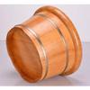 Foot Barrel,Massage Wood Bath Bucket,Handmade,footbaths Smooth Surface,Bathroom Accessories (Color : B) Present view 3