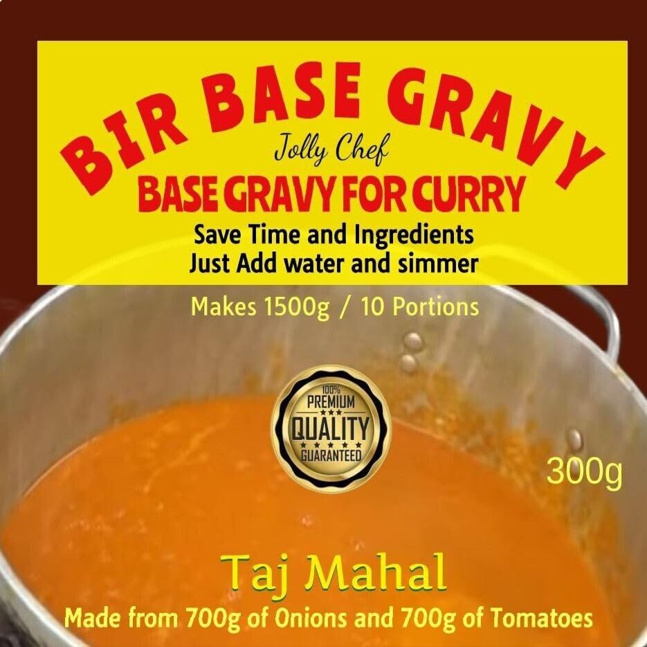 (BIR) Base Gravy for Curry 300g (Makes 1.5kg) | Make Restaurant Style Curries