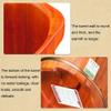 SilteD Bucket For Foot Bath,Sauna Accessories Sauna Bucket Water Bucket,Handmade Wooden Footbath Tubs,Foot Relaxing Barrel Present view 3