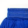 String Mop Head Looped-End Wet Refill Replacement Heavy Duty Cotton Commercial Industrial Grade Floor Cleaning Removable Washable - Blue view 4