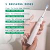 Zerolla Eco Electric Sonic Toothbrush - Sustainable & Powerful 50000SPM Toothbrush, Recyclable BPA-Free Head, 5 Modes, IPX8 Waterproof, 40-Day Battery, Fast-USB Charging & Plastic-Free Packaging view 4