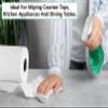 Kitchen Paper Towels Naturally Strong and Absorbent Plastic Free | 8 x8 inches 2PLY 18900 Sheets Super Strong | Multipurpose Kitchen Towel for Cleaning Commercial & Home Pack of 36 Laminated Rolls view 4