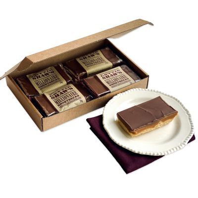 Letter Box Pack of 4 Millionaire Shortbreads