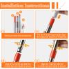 Scrubber with Handle Cleaning Brush Bathroom Scrubber Brush 133 cm Tubs and Tile Brush Shower Cleaning Brush Bathroom Floor Scrubber for Bathroom Bathtub Kitchen Glass Baseboard Tiles (C) view 3