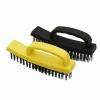 2pcs G Type Wire Brush Steel Metal Multifunctional Cleaning Polishing Brush Rust Removal Plastic Comfortable Grip for Decontamination Durable Gap Cleaning Brush view 1