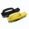 2pcs G Type Wire Brush Steel Metal Multifunctional Cleaning Polishing Brush Rust Removal Plastic Comfortable Grip for Decontamination Durable Gap Cleaning Brush view 2