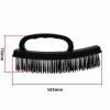 2pcs G Type Wire Brush Steel Metal Multifunctional Cleaning Polishing Brush Rust Removal Plastic Comfortable Grip for Decontamination Durable Gap Cleaning Brush view 4