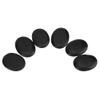 12pcs Professional Hot Massage Stone Set Natural Lava Heated Stone Basalt Warm Stone Suitable for Spa, Massage Therapy Postpartum Beauty and Health Care Stone 4x3x0.8 view 1