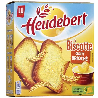 Heudebert Biscotte Brioche Taste 290g - Pack of 3