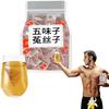 Five Flavors Goji Berry Tea,Schisandra Dodder Tea,50 Bags/Box Five-Flavor Goji Berries,Chinese Kidney Care Tea,Health Liver Care Tea,Five Flavors Wolfberry Tea (1Box) view 1