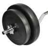 Homgoday Curl Bar with Weights 30kg view 3
