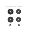 Homgoday Curl Bar with Weights 30kg view 4