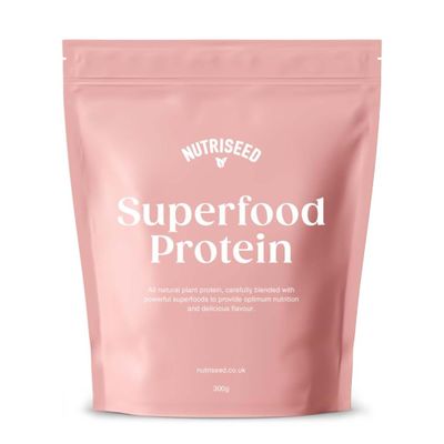 Nutriseed Superfood Protein Powder (300g) - 14g of Protein Per Serving, Pea Protein Powder Combined with 5 Earth Grown Superfoods, Meal Replacement, Plant-Based | 30 Servings