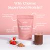 Nutriseed Superfood Protein Powder (300g) - 14g of Protein Per Serving, Pea Protein Powder Combined with 5 Earth Grown Superfoods, Meal Replacement, Plant-Based | 30 Servings view 2